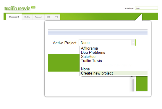 create new project