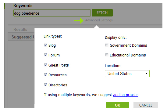 traffic travis advanced link finder